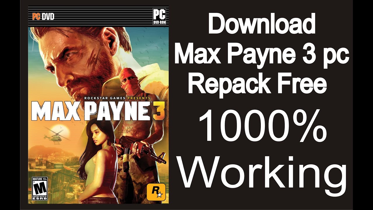 Max payne 3 highly compressed 15mb